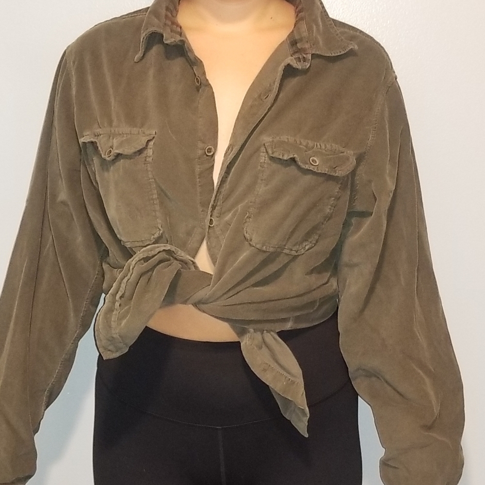 Corduroy flannel